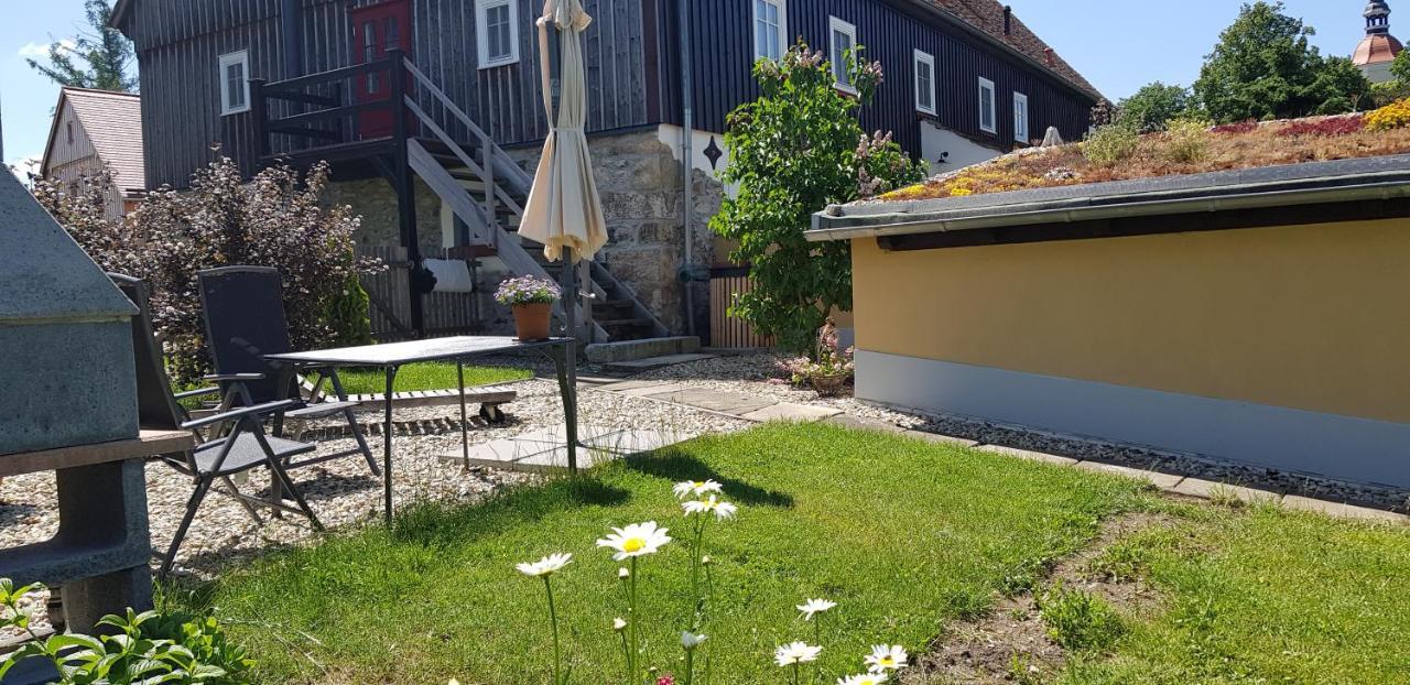 Hossies Hof - Elke Apartment Bertsdorf ภายนอก รูปภาพ